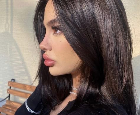 Nose Plastic Surgery, Ivana Santacruz, Nose Surgery Rhinoplasty, Nose Fillers, Thick Lips, Lips Inspiration, Rhinoplasty Nose Jobs, Straight Nose, Job Inspiration