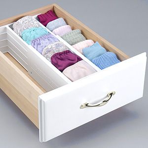 Sock drawer organization