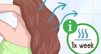 4 Ways to Make Hair Wraps - wikiHow Dyson Hair Wrap, Hair Dyson, Hair Argan Oil, Steam Hair, Hair Steaming, Dyson Hair, Depilatory Cream, Hair Tinsel, Hippie Hair