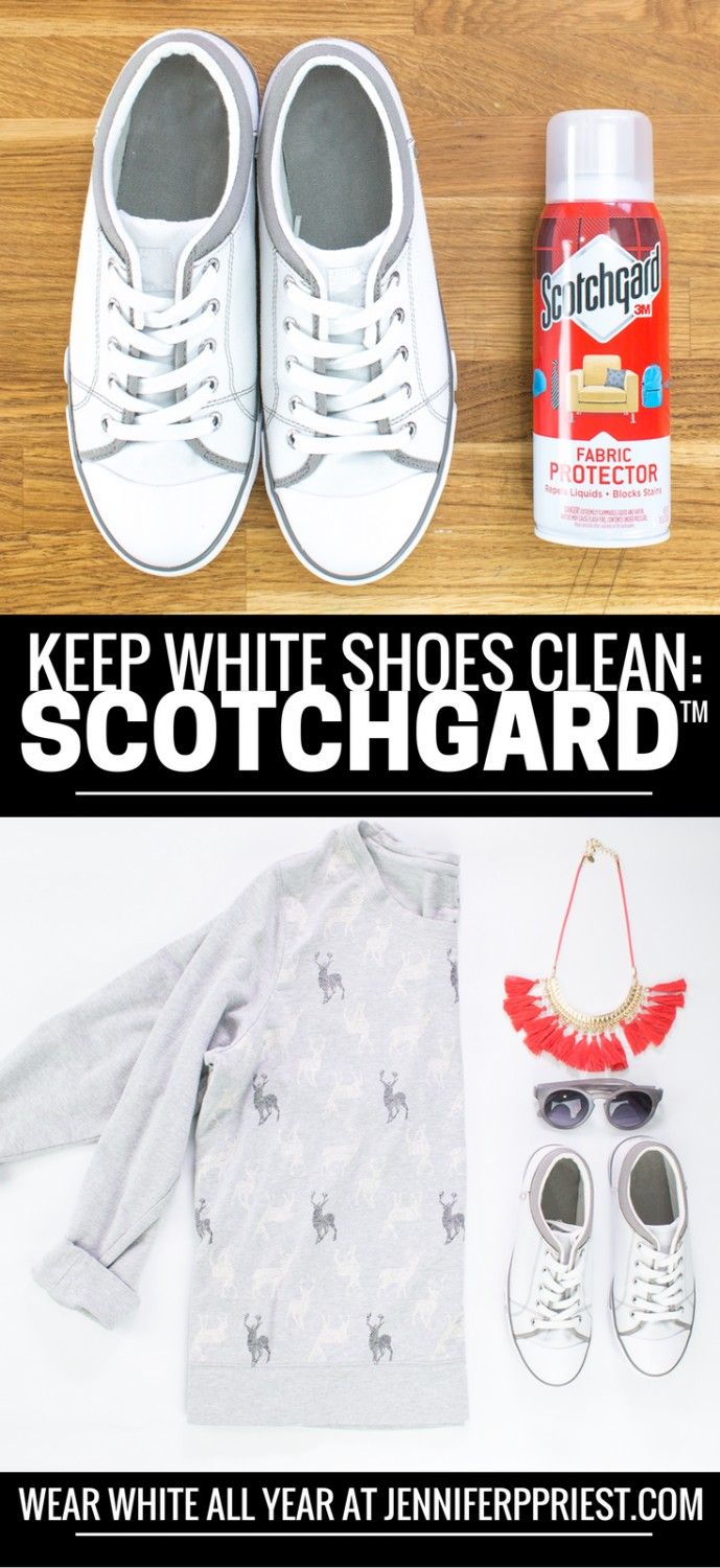 Wearing white after Labor Day is no problem! It's getting scuffs on pretty white sneakers that's the issue. How do I keep my white tennies looking so fresh and so clean? With Scotchgard™ - see how here: How to protect fabric in 10 minutes: https://www.smartfundiy.com/white-tennis-shoes-labor-day-protect-fabric-10-minutes-scotchgard/ #ProtectYourEverything [AD] Clean White Vans, Cleaning White Vans, Clean Tennis Shoes, How To Clean White Converse, How To Clean White Shoes, Platform Tennis Shoes, White Keds, Converse Tennis Shoes, White After Labor Day