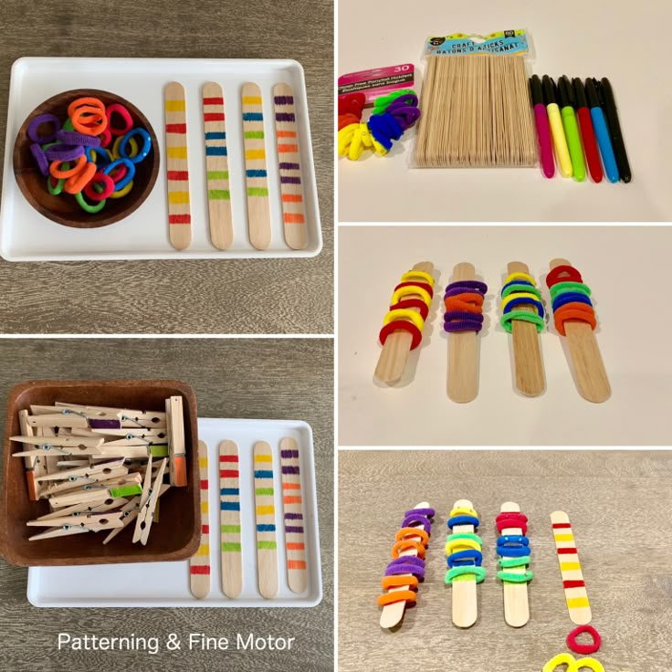 there are many different types of crafting and fine motor tools