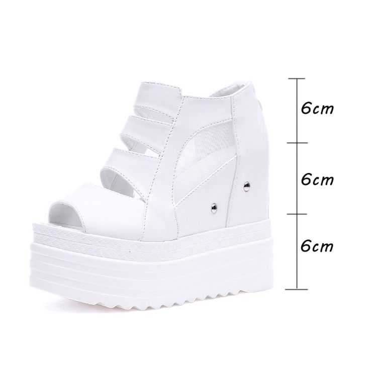 Shipping: Worldwide Express Shipping AvailableDelivery time: 7-15Days Fast ShippingReturns: Fast refund, 100% Money Back Guarantee.SPECIFICATIONSBrand Name: NoEnName_NullHeel Height: Super High (8cm-up)With Platforms: YesPlatform Height: 5-7cmSandal Type: GLADIATOROrigin: Mainland ChinaOccasion: CasualUpper Material: PUOutsole Material: RUBBERBack Counter Type: Cover HeelPattern Type: SolidSide Vamp Type: OpenFit: Fits true to size, take your normal sizeStyle: ROMEHeel Type: WedgesLining Materia Closed Toe Synthetic Summer Sandals, Closed Toe Synthetic Sandals For Summer, White Platform Wedge Sandals With Round Toe, Trendy White Wedge Sandals For Vacation, Summer Flat Heel Platform Sandals, Synthetic Closed Toe Summer Sandals, Summer Synthetic Closed Toe Sandals, White Closed Toe Sandals For Summer, White Wedge Sandals For Summer Beach