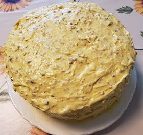 a cake sitting on top of a white plate