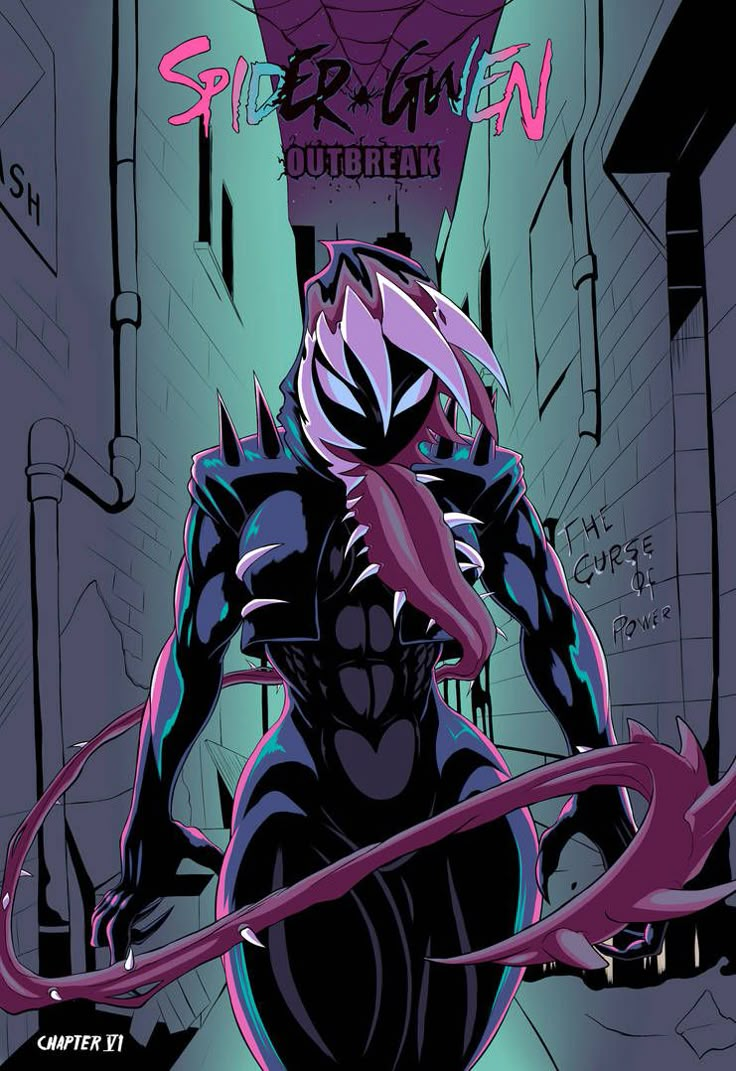 Spider Gwen Art, Marvel Spider Gwen, Art Spiderman, Batman Wall, Spiderman Comic Art, Silk Marvel, Venom Comics, Symbiotes Marvel, Image Spiderman