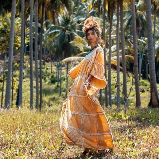 Zinnia Pearl Make a statement in this dramatic flowing vintage inspired kaftan Caftan featured in a maxi silhouette with crochet, embroidery and hand stitch details. Square neckline Draped design Lightweight Color: canary Measurements: bust 62 in, length 60 in, sleeve length 22 in (One Size) Fabrics: 100% cotton 100% handmade Hand Crochet Stitch Zora Maxi Dress Kaftan Caftan Abaya Gown One Size One Plus Size Resort Vacation Holiday Beach Wear Cotton Bohemian Beach Cover-up Dress With Crochet Trim, Maxi Length Beach Dress With Crochet Trim, Bohemian Beach Maxi Dress With Crochet Trim, Bohemian Maxi Dress With Crochet Trim For Beach, Bohemian Maxi Dress With Crochet Trim For Vacation, Beachwear Crochet Maxi Dress For Vacation, Beach Maxi Dress With Crochet Trim, Bohemian Yellow Maxi Dress For Beach Party, Bohemian Maxi-length Resort Cover-up