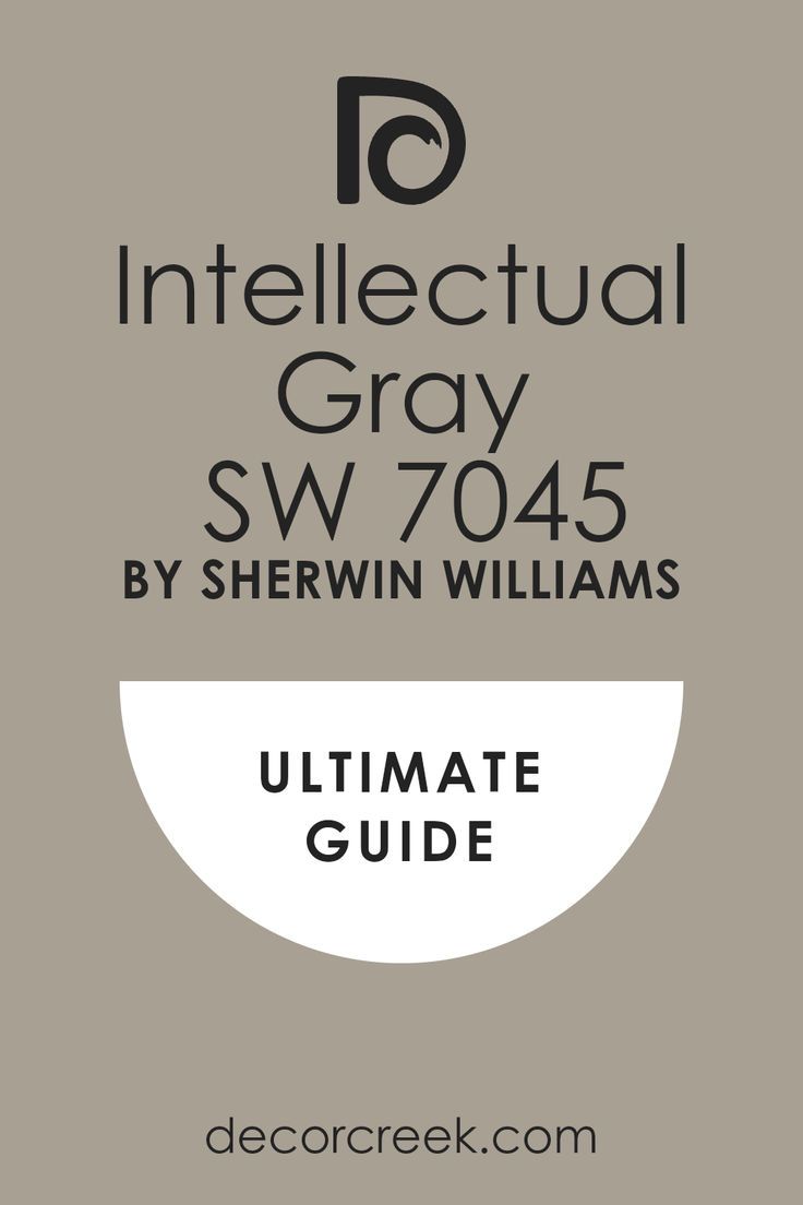 Intellectual Gray by Sherwin Williams | Ultimate Guide Gray Paint Colors Sherwin Williams, Intellectual Gray, Warm Grey Paint Colors, Warm Gray Paint, Grey Wall Color, Taupe Paint, Sherwin Williams Gray, In Conclusion, Neutral Paint Colors