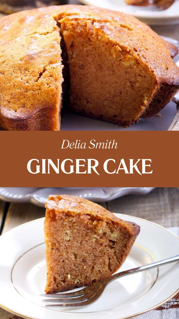 Delia Smith Ginger Cake Cakes Made With Oil, Ginger Cake Recipe, Ginger Desserts, Ginger Milk, Xmas Appetizers, Black Treacle, Molasses Cake, James Martin Recipes, Vanilla Slice