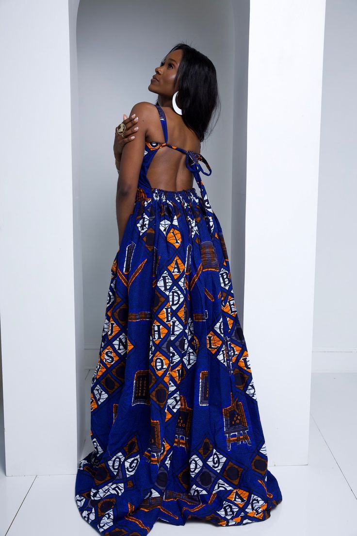 African Ankara Dresses, Print Maxi Dresses, Unique Ankara Styles, Ankara Maxi Dress, 2piece Outfits, Chic Dress Classy, African Print Dress Designs, African Maxi Dresses, Ankara Dresses