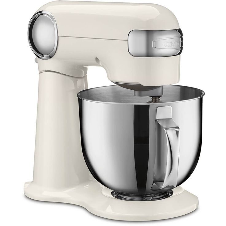 an image of a white mixer on a white background