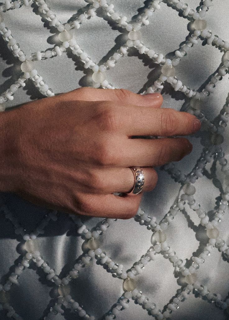 A thinner and smaller version of the Sidera Ring. A two tone bombé-style ring featuring a galaxy of stars, each detail engraved by hand. Brightly polished and oversized, this solid dome ring is crafted from recycled sterling silver and detailed in 18k gold vermeil. Dome Ring, Domed Ring, Recycled Sterling Silver, Ring Silver, Gold Vermeil, Shop Necklaces, Ring Shopping, Ring Earrings, Two Tone