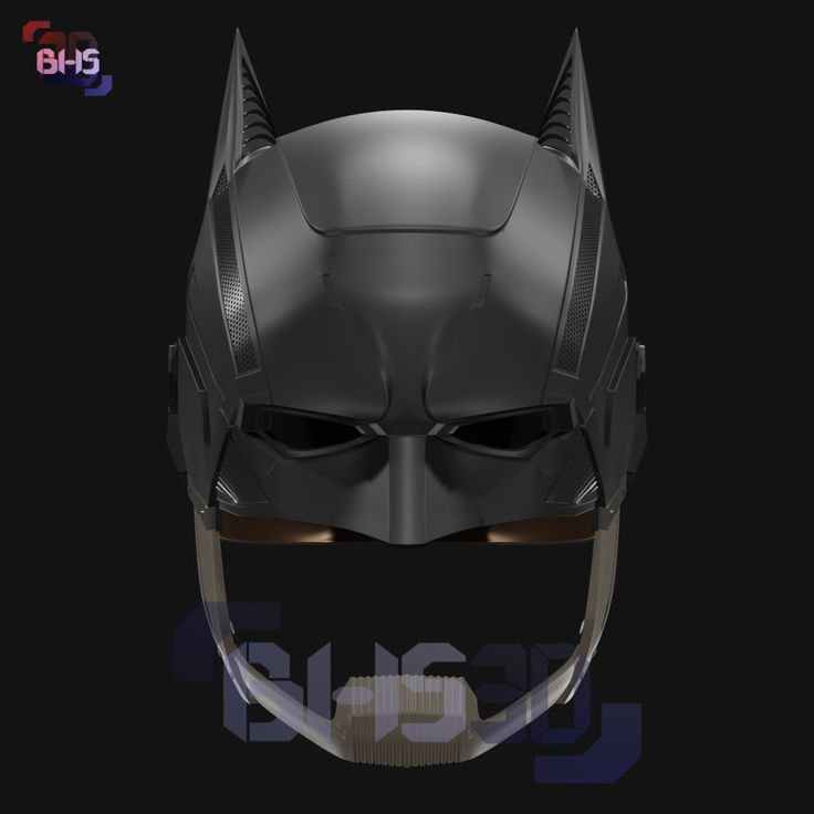 the batman mask is shown in this image