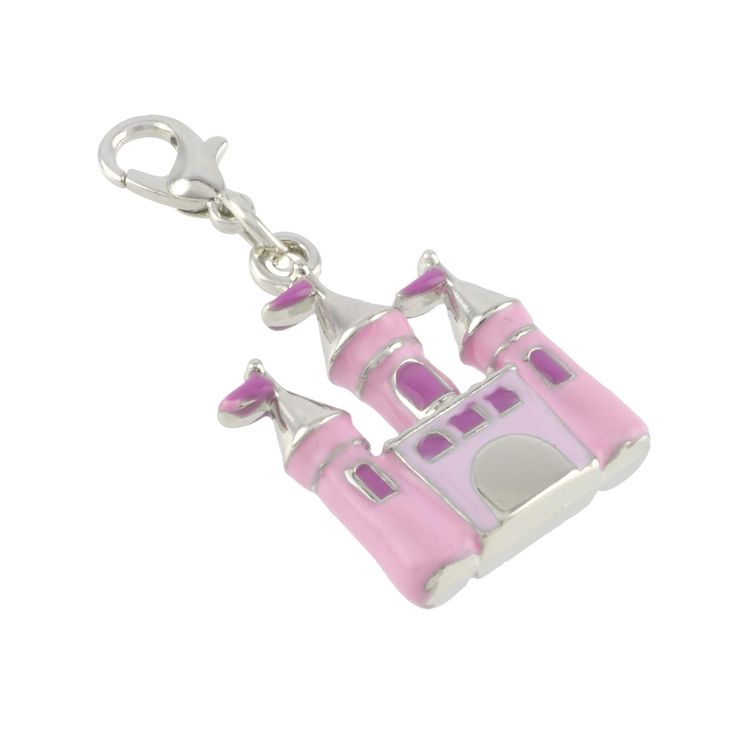 Purchase the Castle Charm by Bead Landing™ at Michaels. Add this pink castle charm to your charm bracelet or DIY necklace. Add this pink and purple castle charm to your charm bracelet or DIY necklace. You can coordinate with beads and spacers to create a unique fairytale inspired design. Details: Rhodium 19 mm Nickel free Zinc alloy, iron and enamel | Castle Charm by Bead Landing™ in Pink | Michaels® Purple Castle, Bead Landing, Pink Castle, Dream Bag, Michael Art, Technology Accessories, Michael Store, Jewelry Making Charms, Jewelry Charms