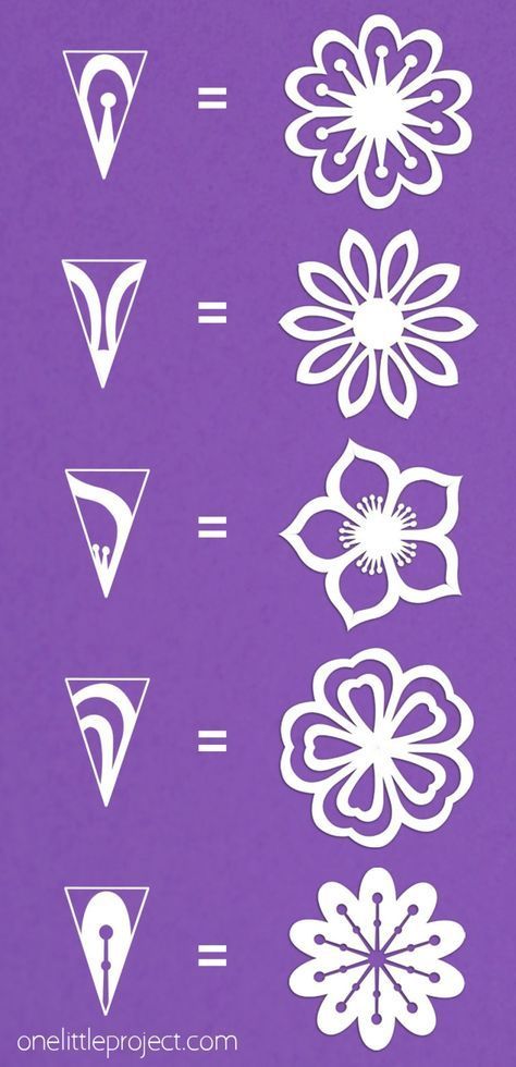 the silhouettes of different shapes and sizes on a purple background