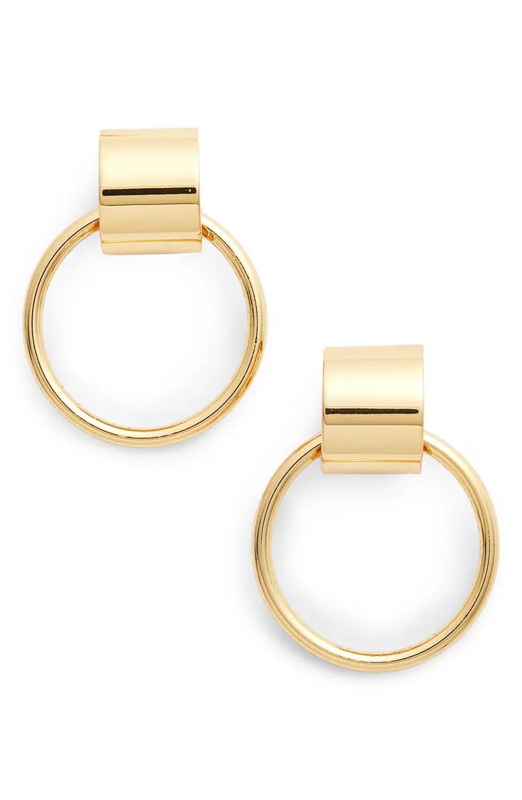 Jenny Bird Faye Hoop Earrings | Nordstrom Simple Spring Outfits, American School, Jenny Bird, Nordstrom Anniversary Sale, Earrings In Gold, Brass Ring, Keep Jewelry, Anniversary Sale, Gold Hoop