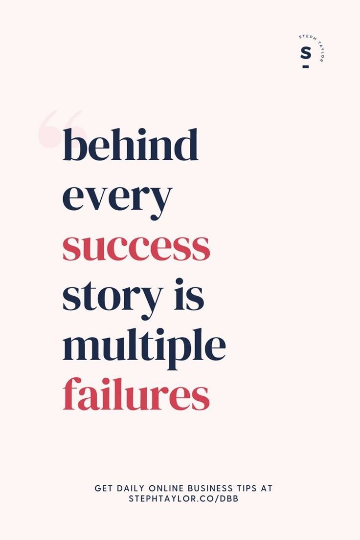 Looking for business motivation or entrepreneur inspiration? Remember that behind every success story is multiple failures. For more online business tips and the best business advice for business owners, subscribe to Daily Biz Boosters from Steph Taylor, Online Business Strategist, a daily newsletter with bite-sized tips to build a profitable online business that brings you joy! Strategy Quotes Business, Motivational Quotes For Small Business, Inspirationa Quotes, Inspirational Quotes For Business, Quotes For Business Owners, Owner Quotes, Strategy Quotes, Best Business Quotes, Business Growth Quotes