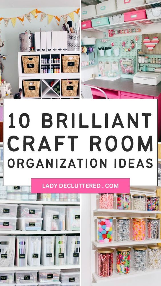 10 brilliant craft room organization ideas