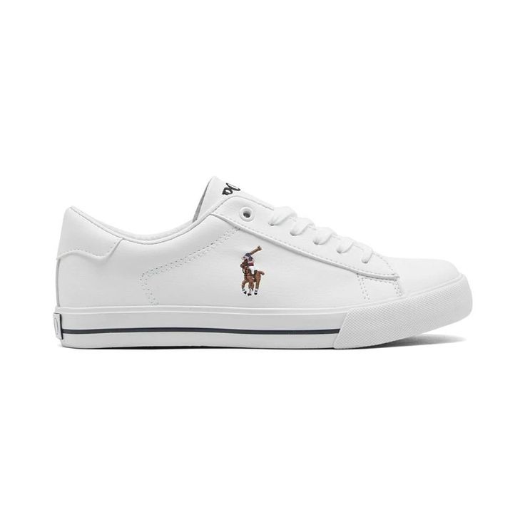 Durable and comfortable, the Polo Ralph Lauren Big Boys Easten II Casual Sneakers take kiddos from the playground to field trips to class and beyond in sleek style..Casual athletic sneakers.Lace closure.Textile lining.Embroidered Polo Pony logo at the side.Synthetic Upper, Rubber Sole.Spot Clean.Imported Sporty Low-top Canvas Shoes With Embroidered Logo, Sporty Canvas Shoes With Embroidered Logo, Casual Skate Shoes With Embroidered Logo, Sporty Slip-resistant Skate Shoes With White Sole, Classic Canvas Shoes With White Sole For Sports, Sporty Skate Shoes With Embroidered Logo, Classic White-sole Canvas Shoes For Sports, Casual High-top Skate Shoes With Embroidered Logo, Classic Canvas Shoes For Sports