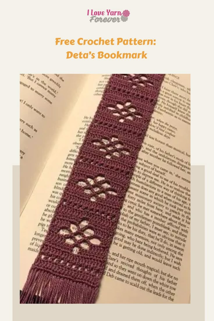 Free Crochet Pattern Deta’s Bookmark Crochet Bookmarks Free Patterns Lace, Lace Crochet Bookmark Pattern, Crochet Thread Bookmark, Crochet Lace Bookmark Pattern Free, Book Mark Crochet For Beginners, Crochet Christmas Bookmark, Easy Crochet Bookmarks Free Patterns, Crochet Book Marks Free Pattern, Crochet Lace Bookmark