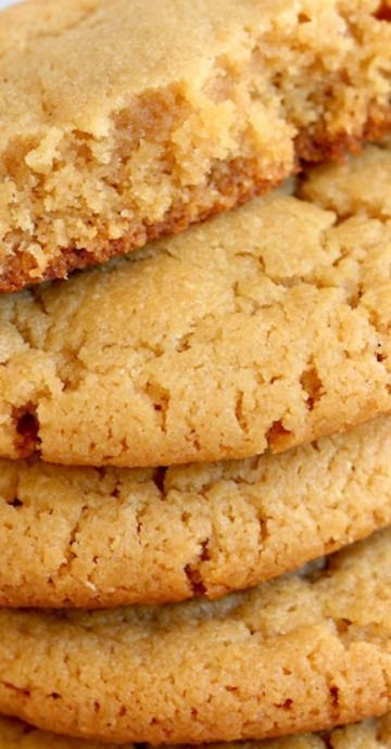 a stack of cookies sitting on top of each other