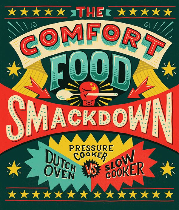 the comfort food snackdown poster