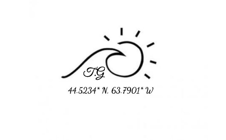 the logo for g & n's new business is shown in black and white