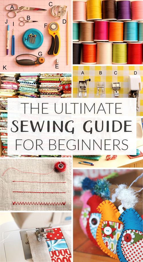 the ultimate sewing guide for beginners