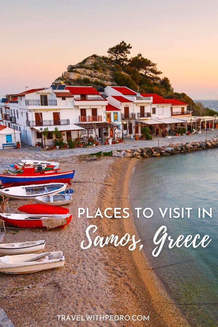 The Best Places to Visit in Samos Island, Greece Samos Island Greece, Samos Greece Pythagorion, Samos Greece, Greek Islands Vacation, Greek Islands To Visit, Greece Aesthetic, Greek Vacation, Voyage Europe, Samos