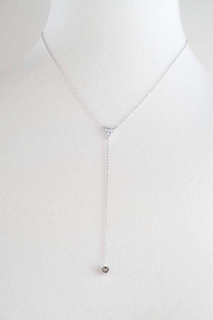 This gorgeous Multi Stone Lariat Necklace is available in 18k gold vermeil and sterling silver. The necklace can be worn on it's own or can easily be layered with other chokers and necklaces. Wear this to any occasion and be ready to shine! This item is also referred to as Y Necklace. MEASUREMENTS The length of the Multi Stone Lariat Necklace is 16 inches around the neck with a 3.5 inch drop and a cubic zirconia charm. Each necklace comes with an additional 2.5-inch extender chain to easily adju Minimalist Lariat Backdrop Necklace With Clavicle Chain, Dainty Lariat Drop Necklace With Adjustable Length, Dainty Lariat Drop Necklace With Delicate Chain, Dainty Lariat Drop Necklace With Clavicle Chain, Minimalist Lariat Backdrop Necklace With Delicate Chain, Minimalist Y-shape Drop Necklace With Adjustable Chain, Minimalist Lariat Necklace With Dangle And Adjustable Chain, Minimalist Lariat Necklace With Adjustable Dangle Chain, Silver Lariat Necklace With Adjustable Length