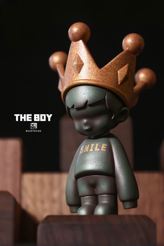 a toy with a crown on top of it