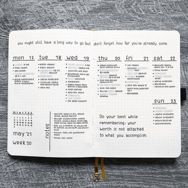 16 Beautiful Minimalist Bullet Journal Weekly Bullet Journal Week, Bullet Journal Weekly Layout, Bullet Journal Work, Bullet Journal Minimalist, Minimalist Bullet Journal, Journal Ideas Templates, Bullet Journal Month, Bullet Journal Key, Planner Writing