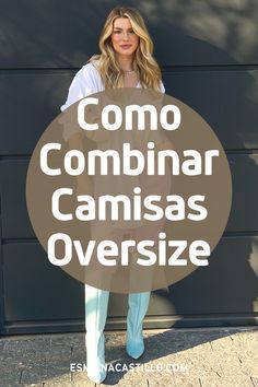 La clave para combinar camisetas oversize es jugar con la forma y la proporción. Muchísimo más que una cubierta base humilde, una remera considerables se puede vestir de forma sencilla para muchas oportunidades. Tu americano matutino, palomitas de cine, bolsos: la mayor parte de las cosas son mejores cuando te mides y las camisetas no son una distinción. Cuando hablamos de crear camisetas considerables, las opciones de indumentaria son infinitas cuando te alejas de los estilos ajustados. Oversized Shirt Outfit, Outfit Informal, Oversize Tshirt Outfits, Oversize Outfit, Summer Outfits Y2k, Outfit Oversize, Look Casual Chic, Oversized Outfit, Fashion And Beauty Tips