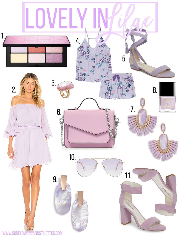 Lilac Dress Outfit, Lilac Sandals, Easy Fall Style, Blogger Outfit Inspiration, Lilac Earrings, Lilac Top, Purple Palette, Capsule Wardrobe Work, Dress Lilac