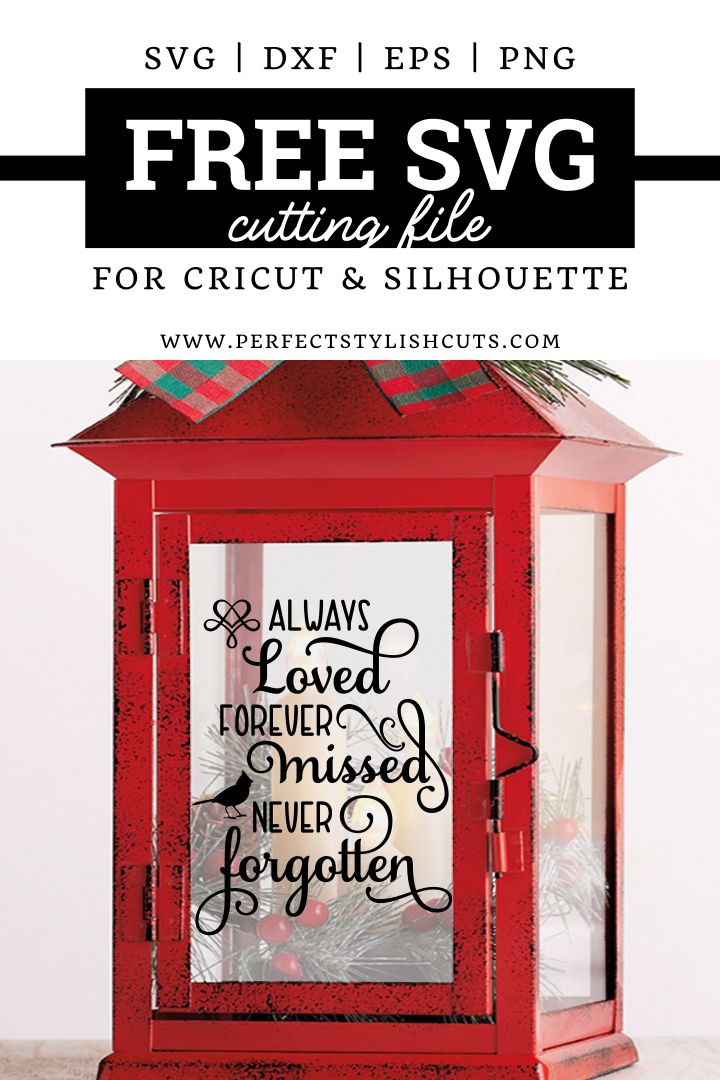 a red lantern with the words free svg cutting files for cricut and silhouette