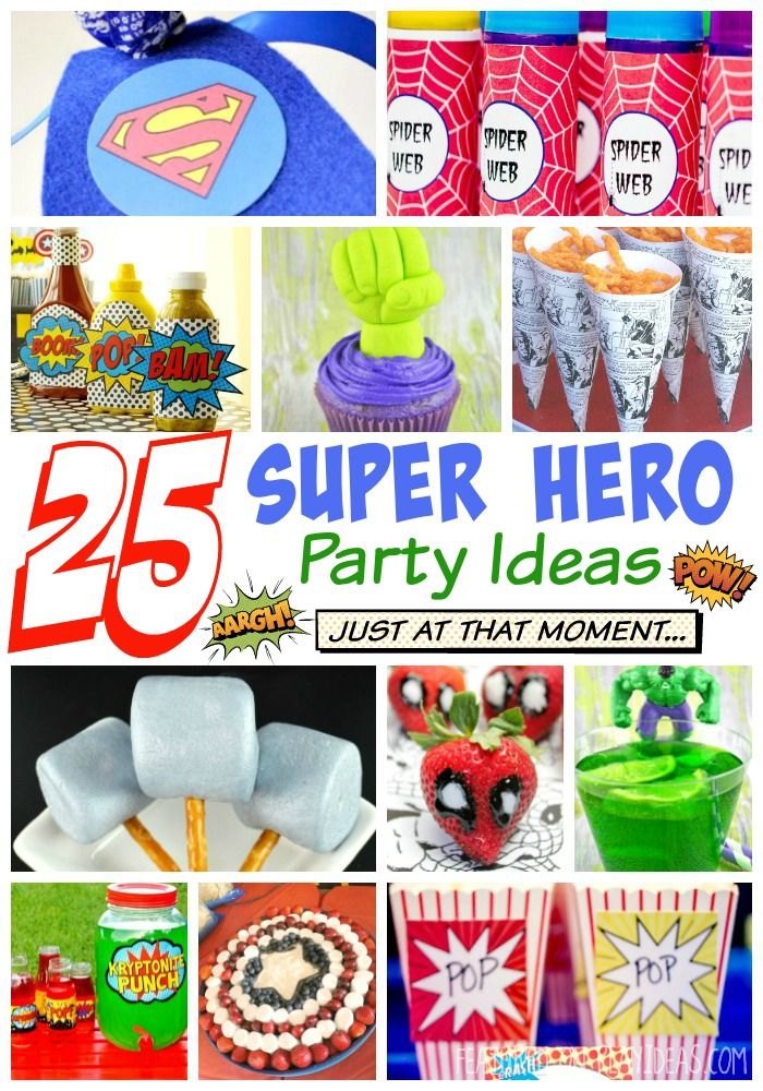 25 super hero party ideas for kids