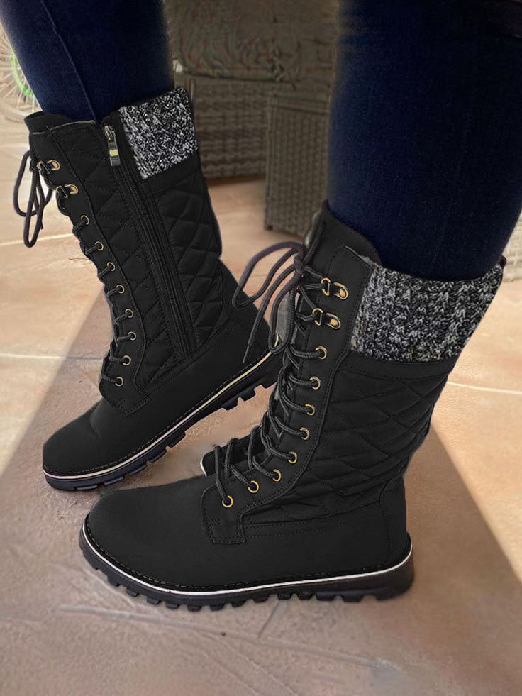 Zipper Design Lace Up Boot Black Lace Boots, Skechers Sandals, Fall Soup, Fall Soup Recipes, Floral Shirt Dress, Shoe Boot Sandals, Denim Mini Dress, Red Midi Dress, Black Chain