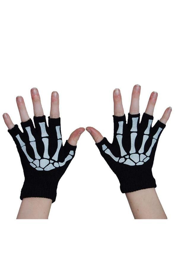 Goth Gloves, Skeleton Gloves, Gloves Aesthetic, Killstar Dress, Goth Accessories, Bold Dresses, Angel Outfit, Online Shop Accessories, Emo Outfits