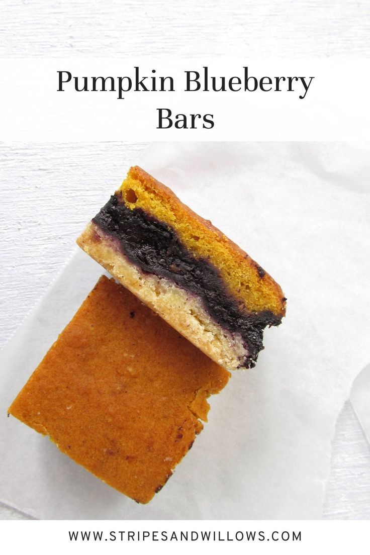 Pumpkin Blueberry Bars Pumpkin Blueberry, Blueberry Pumpkin, Blueberry Pie Bars, Blueberry Bars, Pumpkin Brownies, Pie Bars, Pie Bar, Blueberry Pie, Joy Of Cooking