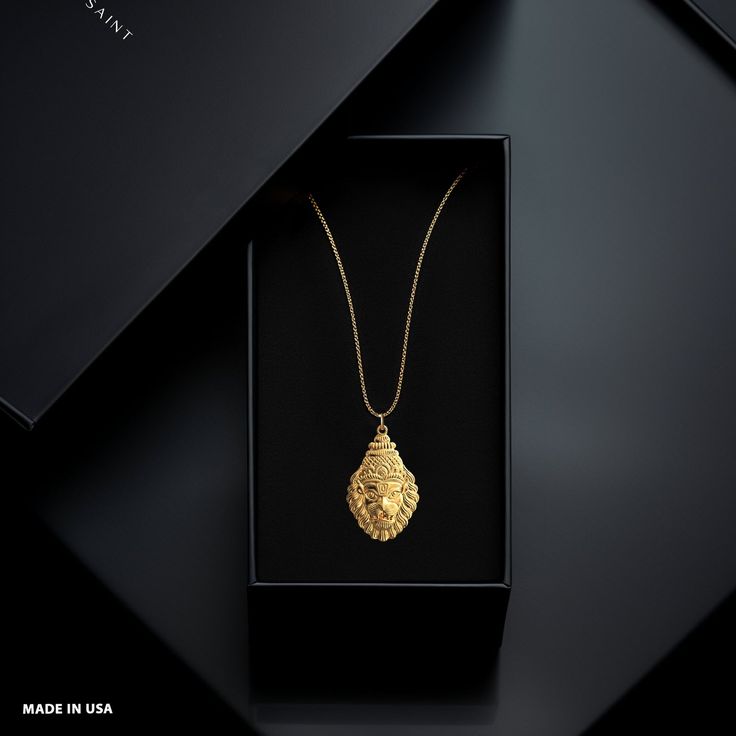 PENDANT INFORMATIONThis pendant is made of real, solid gold.• Made in USA• Material: 14k or 18k solid gold• Finish: polished• Height: 1.21" (30,5 mm) x Width: 0.75" (19 mm)• Pendant weight: approx. 6 grams (14k)• Bail: fits up to 4 mm chains• Solid back, not hollow• A certificate of authenticity is included• Delivered in our elegant jewelry box, making it the perfect gift Shipping: All of our orders are custom-made. Please allow approximately 3 weeks for production and shipping. Shipping include Yellow Gold Teardrop Pendant Jewelry Gift, Luxury Oval Pendant Necklace For Gift, Luxury Brass Pendant Necklace, Luxury Brass Round Pendant Jewelry, Luxury Brass Necklace With Large Pendant, Luxury Gold Plated Oval Pendant Necklace, 22k Gold Round Pendant Jewelry Tarnish Resistant, Gold Hallmarked Teardrop Pendant Jewelry, 22k Gold Tarnish Resistant Round Pendant Jewelry