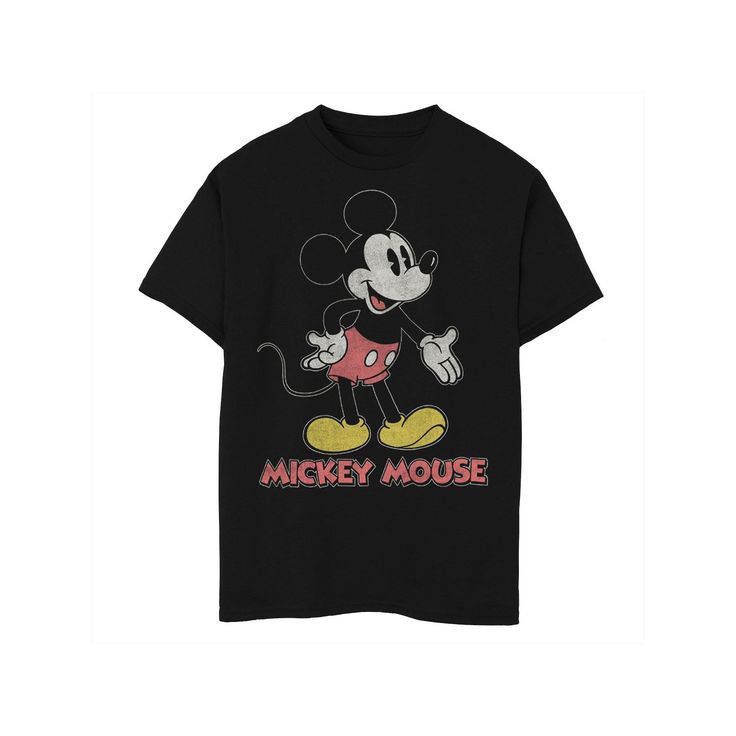 Your Disney fan will love this fun boys graphic tee. Your Disney fan will love this fun boys graphic tee. Crewneck Short sleevesFABRIC & CARE Cotton Machine wash Imported Size: X Small. Color: Black. Gender: male. Age Group: kids. Fun Black Mickey Mouse T-shirt, Themed Black T-shirt For Disney Fan Events, Black Themed T-shirt For Disney Fan Events, Novelty Black T-shirt With Character Print, Mickey Mouse Graphic Tee Tops, Black Disney T-shirt For Fan Events, Black Disney Fan Merchandise T-shirt, Black Disney Graphic Tee, Funny Black T-shirt With Character Print