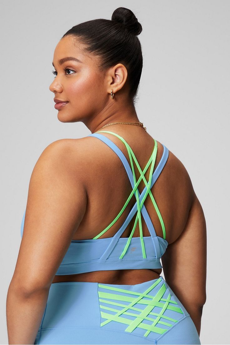 Boost Low Impact Bra Fabletics blue female Activewear >> Womens >> Sports Bras >> Low Impact regular Yoga and Studio Removable Bra Cups/Strappy Blue 4-way Stretch Sports Bra For Training, Blue Sports Bra With 4-way Stretch For Gym, Blue 4-way Stretch Sweat-resistant Activewear, Sporty Blue 4-way Stretch Sports Bra, Spring Yoga Activewear With Mesh Back, Blue Sweat Resistant 4-way Stretch Activewear, Blue Sweat-resistant 4-way Stretch Activewear, Spring Sports Activewear With Mesh Back, Functional Sports Bra For Pilates In Spring