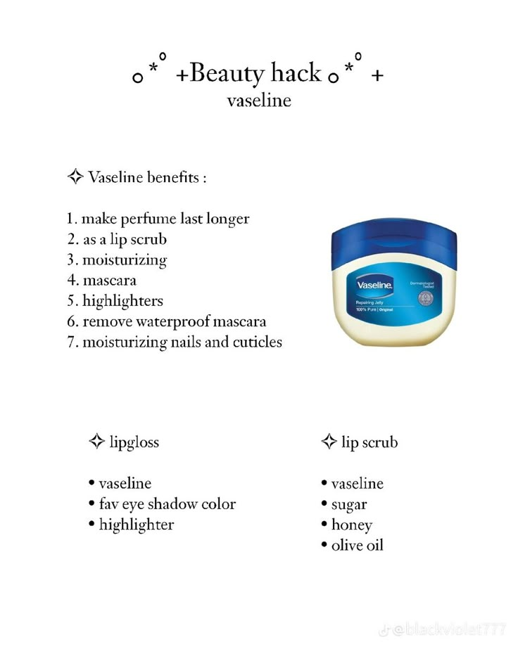 Benefits Of Vaseline, Vaseline Beauty Tips, Basic Skin Care, Good Skin Tips, Basic Skin Care Routine, Lip Scrubs, Perfect Skin Care Routine, Healthy Skin Tips, Pretty Skin Care