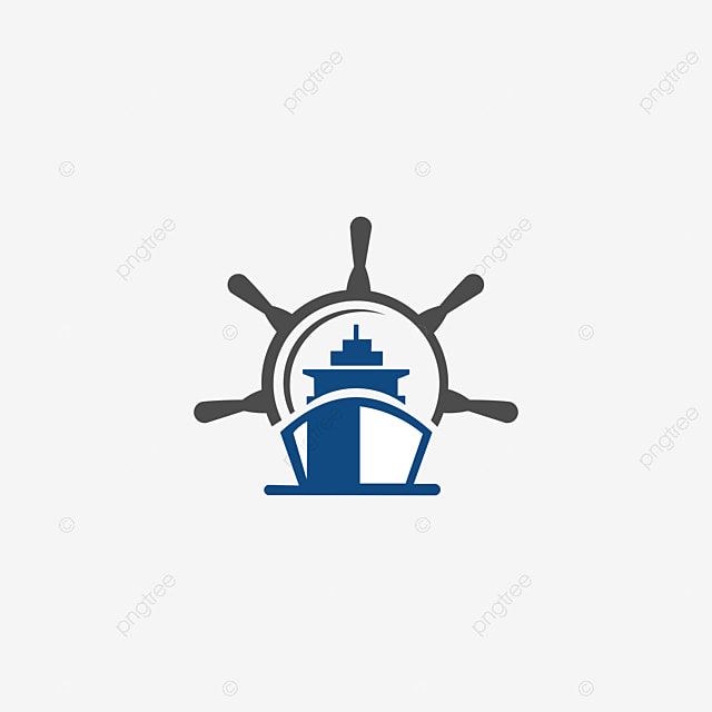 a lighthouse with the sun behind it on a white background, logo, emblem, icon png and psd