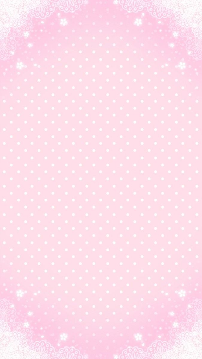 a pink background with white polka dots and snow flakes on it, as well as a border for the text in the center