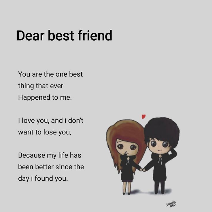 two people holding hands with the words dear best friend