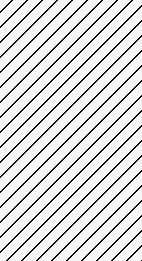 the diagonal lines in black and white are very thin, but they appear to be straight