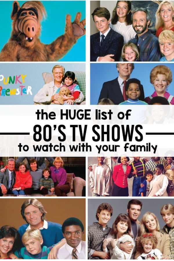 the huge list of 80's tv shows to watch with your family