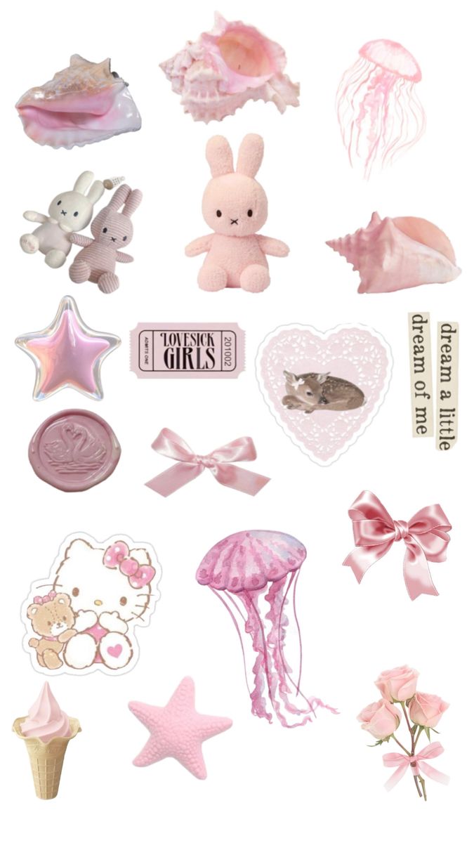 a bunch of different items that are in the shape of animals and jellyfishs