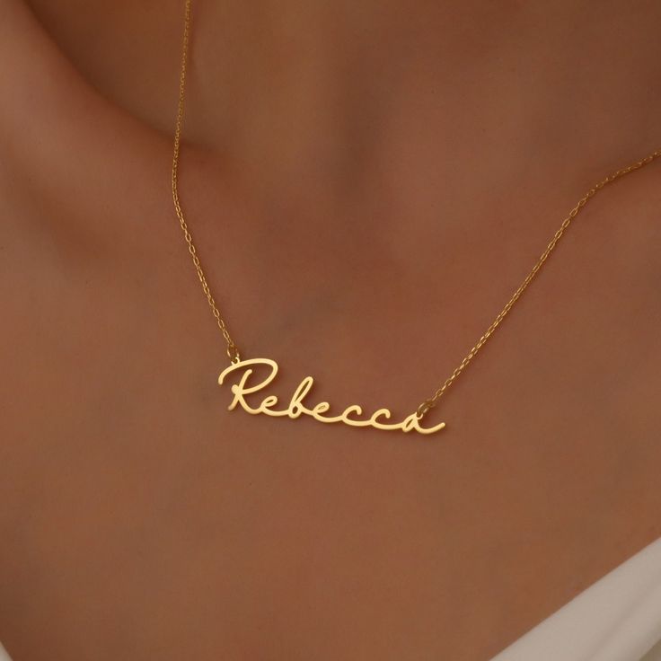 A necklace with your name on it and a cluster of birthstones representing your family members is a unique and personalized piece to treasure for years to come. Shop personalized gift ideas for everyone on your list, from wedding gifts for Bridesmaids to personalized jewelry, Custom gifts for her, new mom gifts, kids names, and more. Custom Jewelry will be the best gift on the special day for your love one, Personalized name jewelry is very popular nowadays. This is a stunning and special jewelry New Mom Gifts, Gifts For Bridesmaids, Personalized Gift Ideas, Gold Name Necklace, Wedding Gifts For Bridesmaids, Gift Ideas For Everyone, Kids Names, For Your Love, Special Jewelry