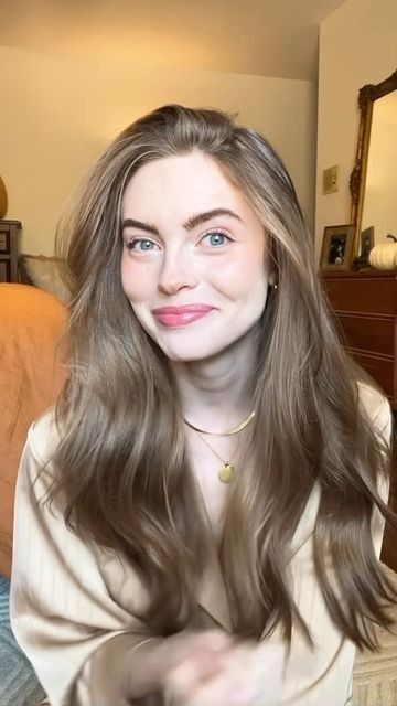 Pretty Ash Blonde Hair, Hair For Very Pale Skin, Pale Skin And Brown Hair, Dark Blond Ash Hair, Dark Blonde Hair For Pale Skin, Solid Ash Blonde Hair, Amanda Seyfried Brown Hair, Light Hair Brown Eyes, Pale Skin With Brown Hair