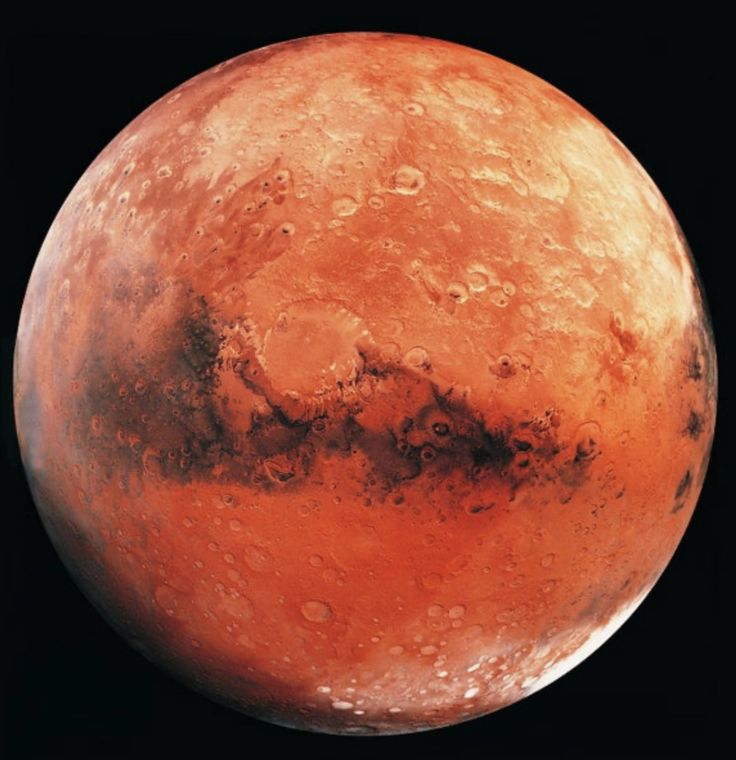 an image of the planet mars taken by nasa's hubinous crew on july 20, 2009